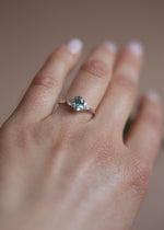 Contemporary 3-Stone Engagement Ring