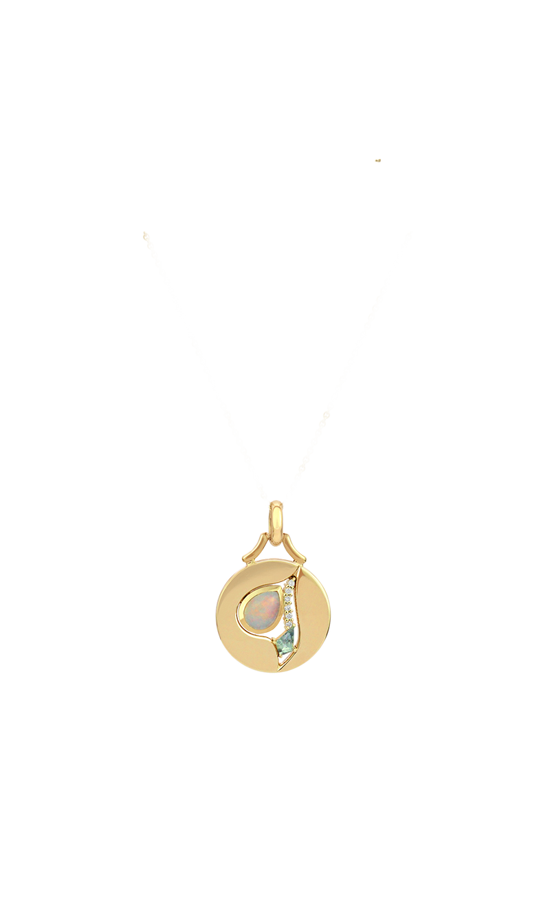 Round Portals Pendant