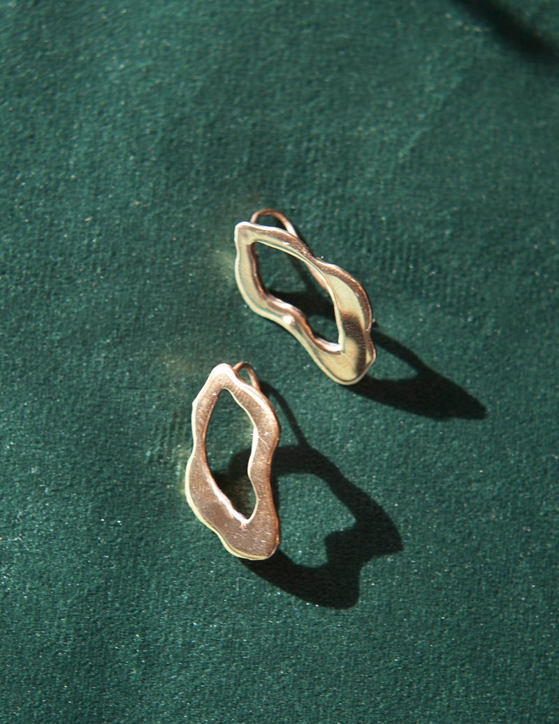 Piscine Statement Stud Earrings