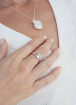 Aynoré Moonstone Ring